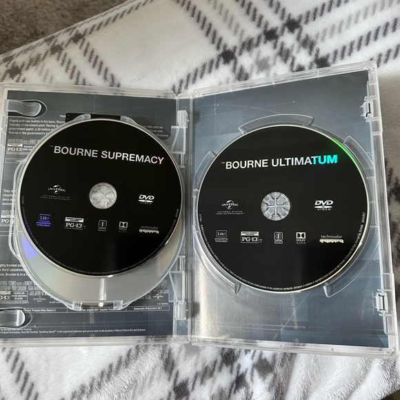 FREE SHIPPING!! 3 dvds Matt Damon  “The Bourne Trilogy” - Picture 5 of 5